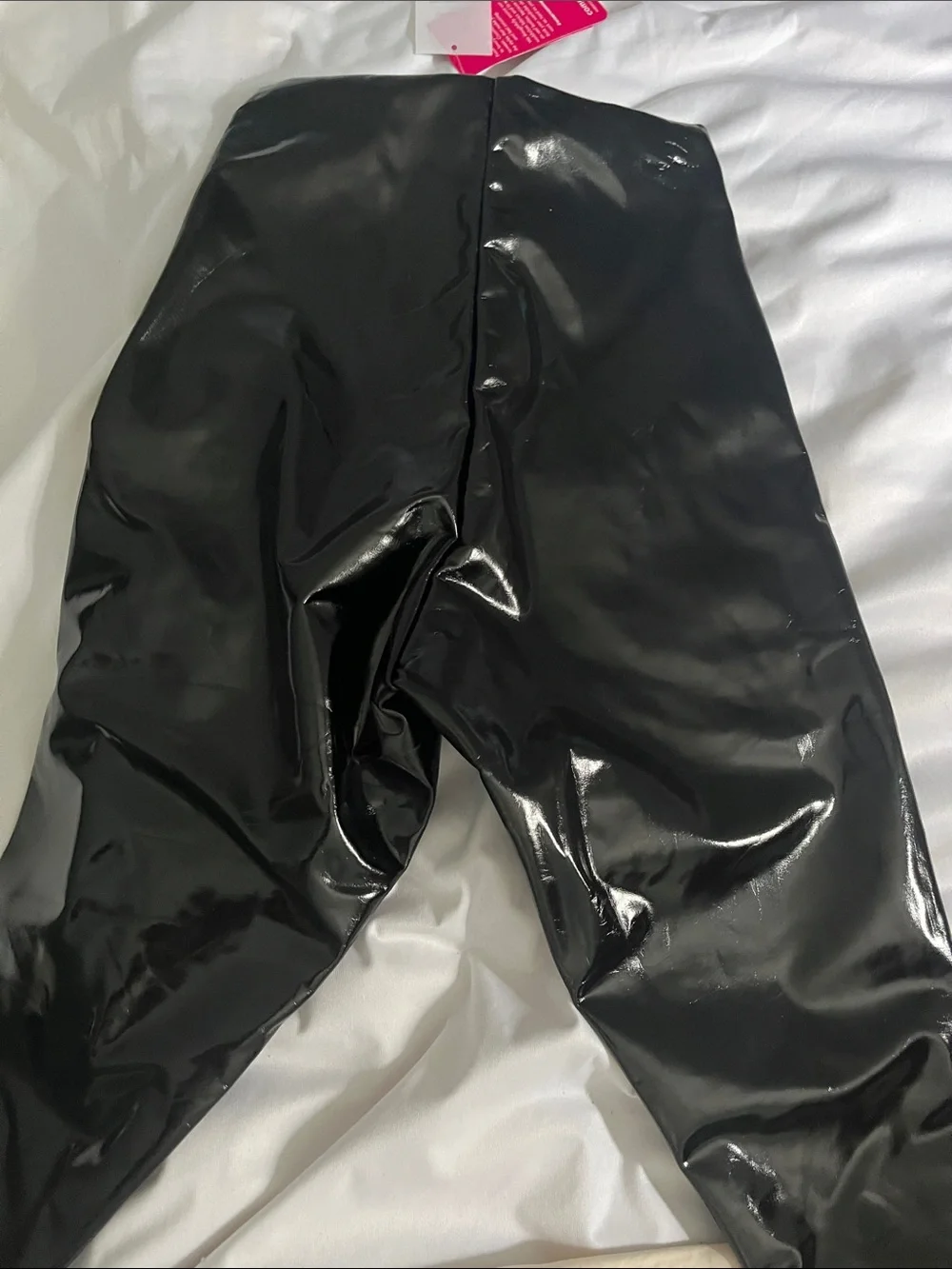 Commando Black High-Shine Faux Leather Leggings